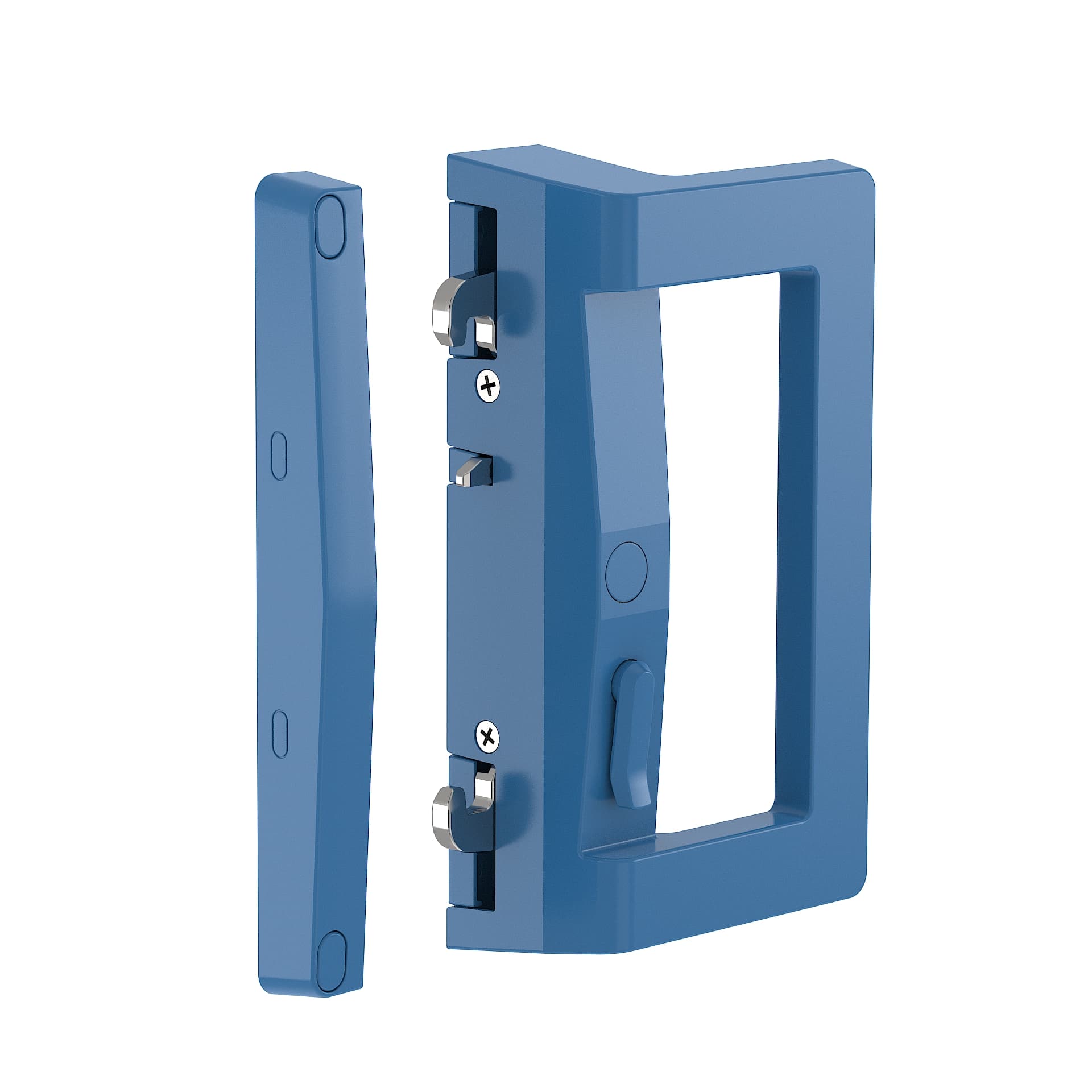 Blue finish